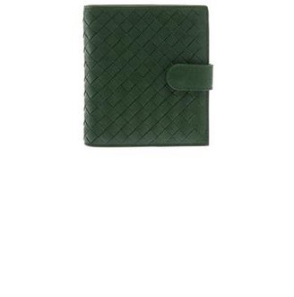 Bottega Veneta Intrecciato leather flap wallet