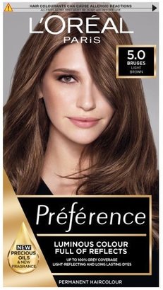 L'oreal Paris Preference Preference Infinia 5 Palma Natural Light Brown Hair Dye