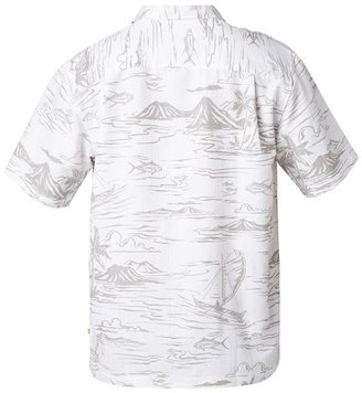 Waterman Men';s Poipu Beach Short Sleeve Shirt