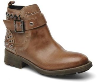 Redskins Women's Gisor Rounded toe Ankle Boots in Brown