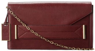 Vince Camuto Billy Clutch (Black) - Bags and Luggage