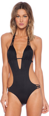 Vitamin A Amber Beaded Swimsuit