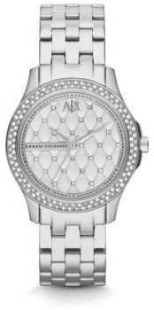 Armani Exchange AX5215 SMART silver stainless steel ladies watch