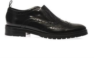 Christopher Kane Leather slip-on loafers