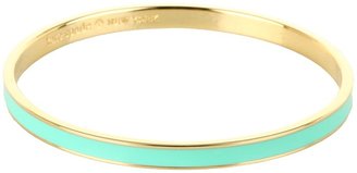 Kate Spade Sweeten the Deal Solid Idiom Bangles (Mint) - Jewelry
