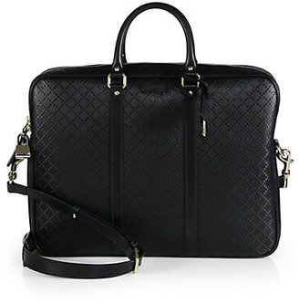 Gucci Diamante Lux Leather Briefcase
