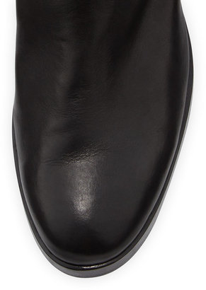 Pierre Hardy Metal Hoop Leather Boot, Black