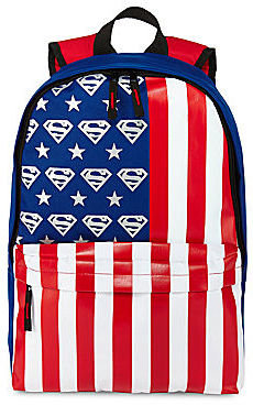 JCPenney Novelty Licensed Superman Metallic Screenprint Backpack