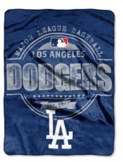 Northwest Company Los Angeles Dodgers Micro Raschel Structure Blanket