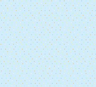 Camilla And Marc SheetWorld Fitted Crib / Toddler Sheet - Pastel Colorful Pindots Blue Woven - Made In USA - 28 inches x 52 inches (71.1 cm x 132.1 cm)
