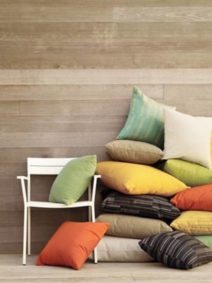 Maharam Outdoor Pillows in Paver Fabric