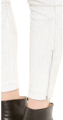 Yigal Azrouel Stretch Leather Leggings
