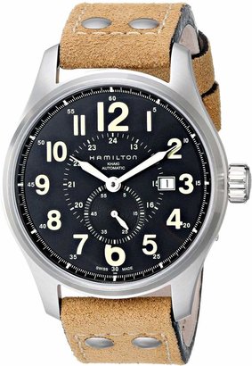 Hamilton Men's H70655733 Khaki Officer GMT Watch