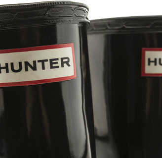 Hunter Kids Black Original Gloss Unisex Toddler