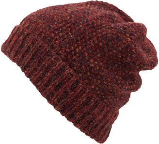 Inverni Red Mix Yarn Beanie Hat