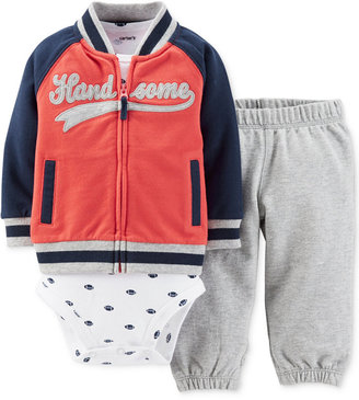 Carter's Baby Boys' 3-Piece Jacket, Bodysuit & Pants Set