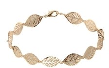 ASOS Leaf Choker Necklace - Gold
