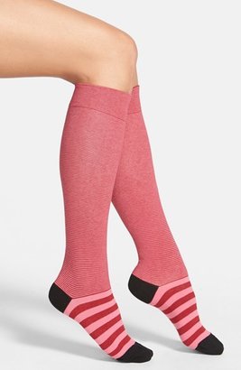 Kate Spade 'fun Stripe' Knee High Socks (3 For $27)