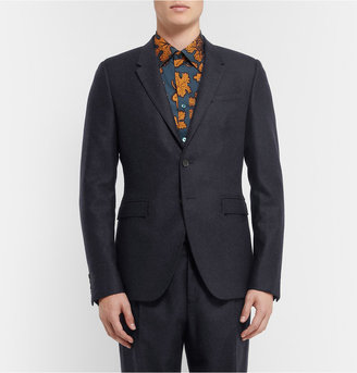 Burberry Slim-Fit Wool and Cashmere-Blend Blazer