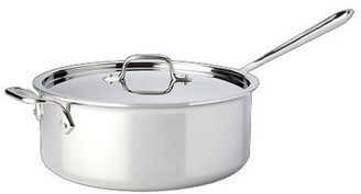 All-Clad Stainless Steel 6 Qt Saute Pan with Lid