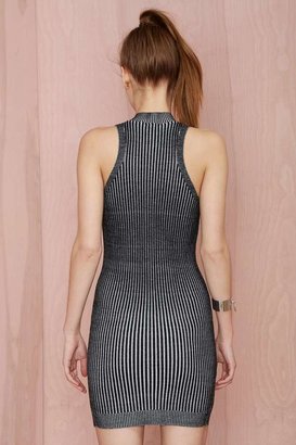 Nasty Gal Fool for the City Ribbed Dress