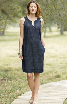 J. Jill Trapunto-stitched dress