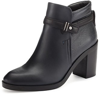Autograph Leather Ankle Strap Boots with Insolia®