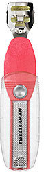 Tweezerman Pink Perfection Safety Slide Callus Shaver & Rasp