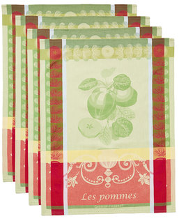Garnier Thiebaut Pommes Kitchen Towels (Set of 4)
