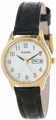 Pulsar Women's PXU012 Gold-Tone Stainless Steel Watch