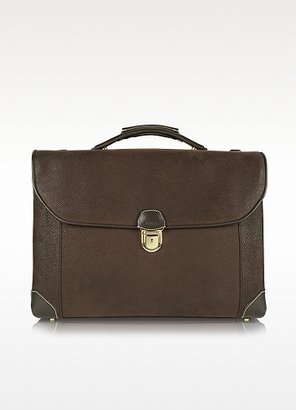 Bric's Life - Double Gusset Micro-Suede Briefcase