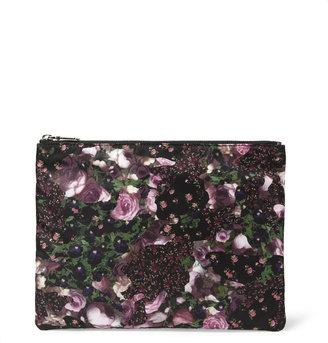 Givenchy Large Camo Flower-Print Pouch