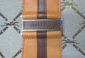 Longchamp LM Jacquard Hobo Bag Tangerine 1768500477 Handbag