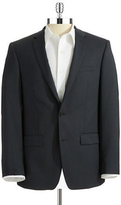 DKNY Skinny Two-Button Suit Jacket