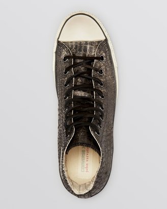 Converse by John Varvatos All Star Reptilian Leather High Top Sneakers