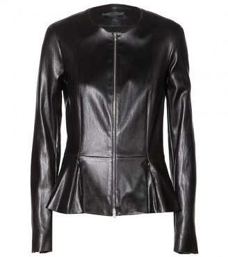 The Row Anasta leather jacket