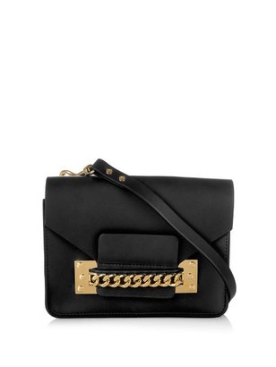 Sophie Hulme Structured chain envelope cross-body bag