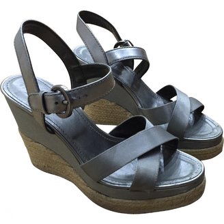 Hogan Grey Sandals