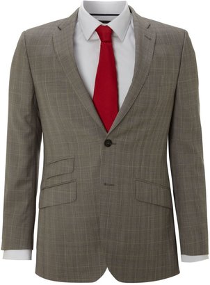 Simon Carter Men's Check single breasted suit