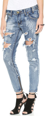 One Teaspoon Mustang Trashed Jeans