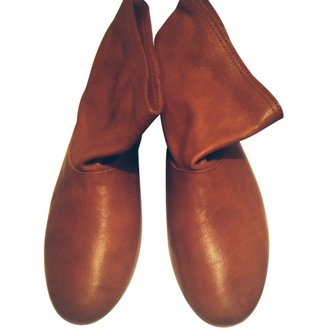 Isabel Marant Gillor Red Butter Soft Leather Boots