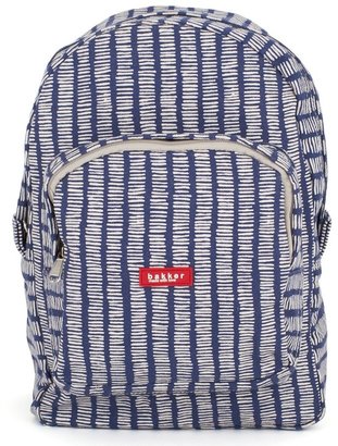 Bakker Made With Love Blue Stripe Backpack