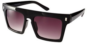 Jeepers Peepers Jeepers Peeper Flat Brow Sunglasses - Black