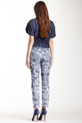 Paperwhite Collections Printed Slim Pant