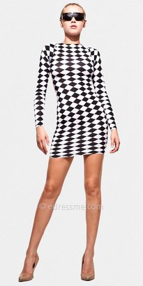 Checkered Sexy Club Dresses by Rue 107