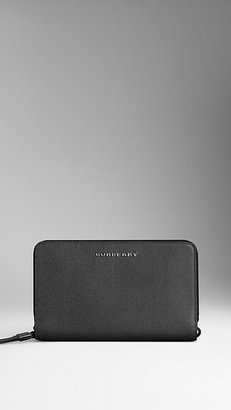 Burberry London Leather Travel Wallet