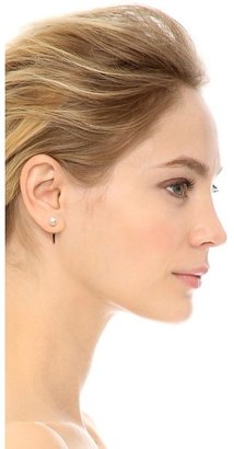 Swarovski Fallon Jewelry Imitation Pearl Microspike Earrings
