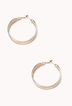 Forever 21 Mid-Size Plated Hoops