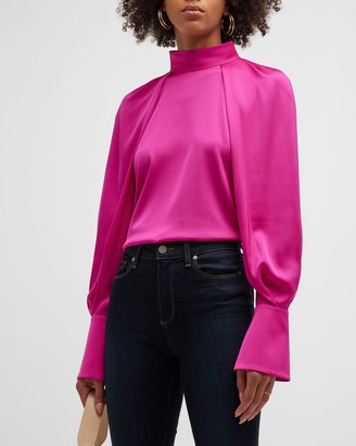 Magenta Silk Tops | Shop The Largest Collection | ShopStyle