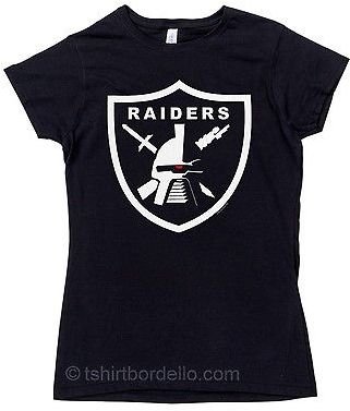 American Apparel Womens Cylon Raiders T-Shirt SM - 2XL